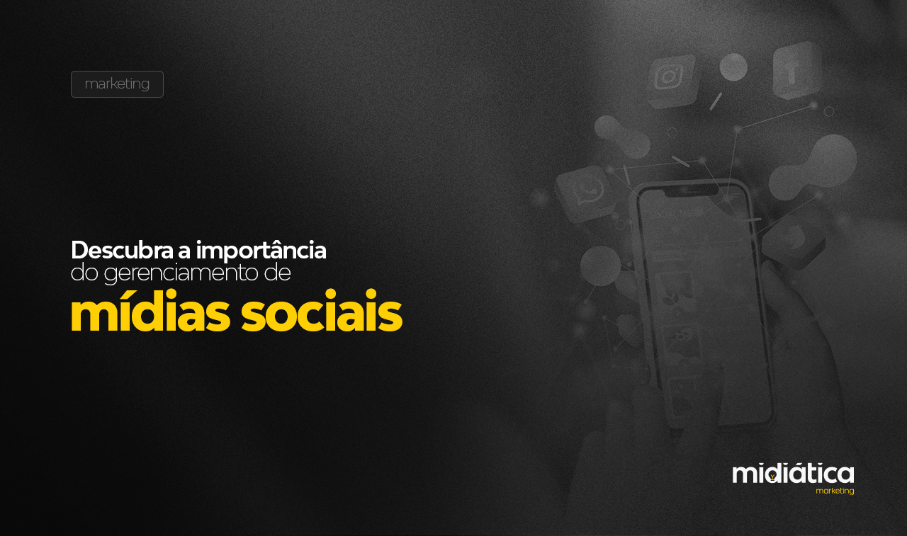 mídias sociais